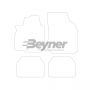 CARPET SET NEEDLE FELT (BLACK) SEMI FIT TYPE-C (1PC)