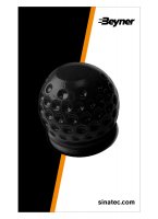 CASQUETTE CROCHET DE REMORQUAGE GOLFBALL NOIR (1PC)