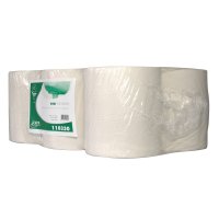 CENTERFEED 1-LAYER RECYCLED WHITE 20X300 MIDI ROLL (6PCS) CENTERFEED 1-LAYER RECYCLED WHITE 20X300 MIDI ROLL (6PCS)