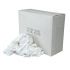 chiffon de nettoyage blanc en tricot bord color 10kg 1bt 1pc