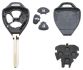 cl de voiture toyota botier vide y compris 3 boutons 1 pc