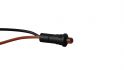 control licht red flashing ledindicator wire 1pc