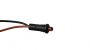 CONTROLE LICHT FEL ROOD KNIPPERENDE LED-INDICATOR MET DRAAD 12V (1ST)