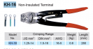 crimping pliers for uninsul starter lugs 1516mm 1pc