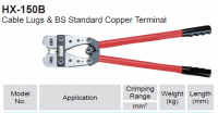 CRIMPING PLIERS FOR UNINSUL STARTER LUGS 25-150MM² (1PC)