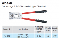 CRIMPING PLIERS FOR UNINSUL STARTER LUGS 6,0-50MM² (1PC)