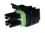 DELPHI WEATHERPACK 4-PIN SOCKET FEMALE SQUARE (10PCS) DELPHI WEATHERPACK 4-PIN SOCKET FEMALE SQUARE (10PCS)