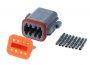 DEUTSCH PLUG DT-04-8SA 8 POLE FEMALE SET (1PC) DEUTSCH PLUG DT-04-8SA 8 POLE FEMALE SET (1PC)