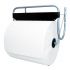 dispenser wall mount for industrail paper on roll maxi white 1pc
