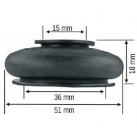 DUST COVER 15-51-18 AUDI (1PC) DUST COVER 15-51-18 AUDI (1PC)