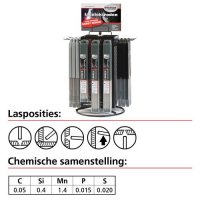 ÉLECTRODE DE SOUDAGE E 7018 Ø 4,00 X 350MM (10PCS) ÉLECTRODE DE SOUDAGE E 7018 Ø 4,00 X 350MM (10PCS)