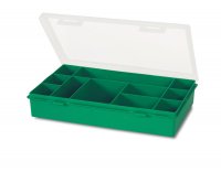 EMPTY COMPARTMENT BOX SMALL GREEN 12-11 (1PC)
