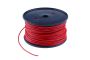 ENKELADERIGE KABEL PVC 0,35MM2 ROOD (1M-500/ROL)