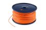 ENKELADERIGE KABEL PVC 0,5MM2 ORANJE (1M-500/ROL)