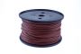 ENKELADERIGE KABEL PVC 1,0MM2 BRUIN (1M-30/ROL)