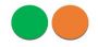 ENKELADERIGE KABEL PVC 1,0MM2 GROEN/ORANJE (1M-100/ROL)