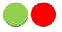 ENKELADERIGE KABEL PVC 1,0MM2 LICHT GROEN/ROOD (1M-100/ROL)