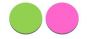 ENKELADERIGE KABEL PVC 1,0MM2 LICHT GROEN/ROZE (1M-100/ROL)
