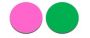 ENKELADERIGE KABEL PVC 1,0MM2 ROZE/GROEN(1M-100/ROL)