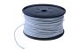 ENKELADERIGE KABEL PVC 1,0MM2 WIT (1M-30/ROL)