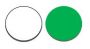 ENKELADERIGE KABEL PVC 2,0MM2 WIT/GROEN (1M-100/ROL)