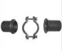 EXHAUST REPAIR FLANGE KIT-A (2XFLANGE+1XCLAMP) 40MM (1PC)