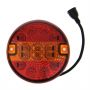 FEU ARRIERE 3 FONCTIONS 140MM 14LED (1PC) FEU ARRIERE 3 FONCTIONS 140MM 14LED (1PC)