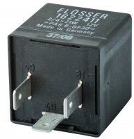 FLASHING LIGHT RELAY 12V 2 / 4X21W 3-POLES (1PC)