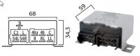 FLASHING LIGHT RELAY 12V & 24V 11-POLES (1PC)