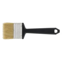 FLAT BRUSH, 60, DISPOSABLE, WHITE PIG HAIR (1PC) FLAT BRUSH, 60, DISPOSABLE, WHITE PIG HAIR (1PC)