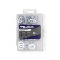 FLAT & SPRING WASHERS ASSORTMENT M6- M10 152-PIECES (1PC)
