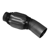 FLEXIBLE EXHAUST PIPE 50/57X210MM BMW 61X110X210MM 1X51/30 1X57/85 (1PC)