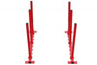 FOLDING BUMPER RACK WALL MOUNTED (1PC)