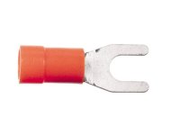 FORK CABLE SHOE RED 0.5 - 1.0 MM² / WIDTH 4.0 MM (100PC) (1PC)
