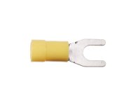 FORK CABLE SHOE YELLOW 4.0 - 6.0MM² / WIDTH 5.0MM (100 PIECES) (1PC)