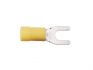 fork cable shoe yellow 40 60mm width 50mm 100 pieces 1pc