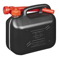 FUEL CAN 5L PLASTIC BLACK UN-APPROVED (1PC) FUEL CAN 5L PLASTIC BLACK UN-APPROVED (1PC)