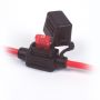 FUSE HOLDER FOR MICRO II BLADE FUSE RED WIRE 2,5MM2 (1PC) FUSE HOLDER FOR MICRO II BLADE FUSE RED WIRE 2,5MM2 (1PC)