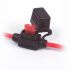 fuse holder for micro ii blade fuse red wire 25mm2 1pc