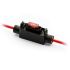 fuse holder for mini blade fuse red wire 25mm2 25pc