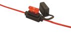 fuse holder standard blade fuse ato red wire 30mm2 10pc
