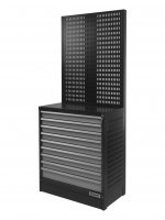 GRIP CABINET INCLUDING 9 DRAWERS + BACK WALL PERFO (1PC)