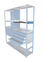 GRIP STEEL SHELF ZINC PLATED (1PC)