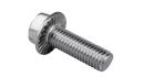 hexagon flange bolt din 6921 88 serrated zinc plated m5x25 100pcs