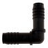 hose connector black knee 10mm 1pc