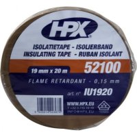HPX PVC ISOLATIETAPE VDE - BRUIN 19MMX20M (1ST) HPX PVC ISOLATIETAPE VDE - BRUIN 19MMX20M (1ST)
