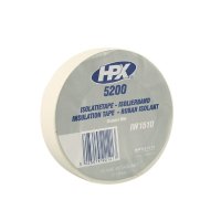 HPX PVC ISOLATIETAPE - WIT 15MMX10M (1ST) HPX PVC ISOLATIETAPE - WIT 15MMX10M (1ST)