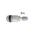 huflear clampin valve rdv021 alu 43mm pc 1pc