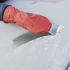 ice scraper glove fleece 1pc