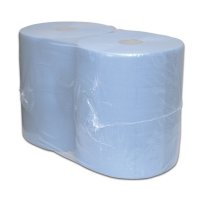 INDUSTRIAL CLEANING PAPER ROLL 2-LAYER BLUE GLUED 37X380 MAXI ROLL (1PC) INDUSTRIAL CLEANING PAPER ROLL 2-LAYER BLUE GLUED 37X380 MAXI ROLL (1PC)
